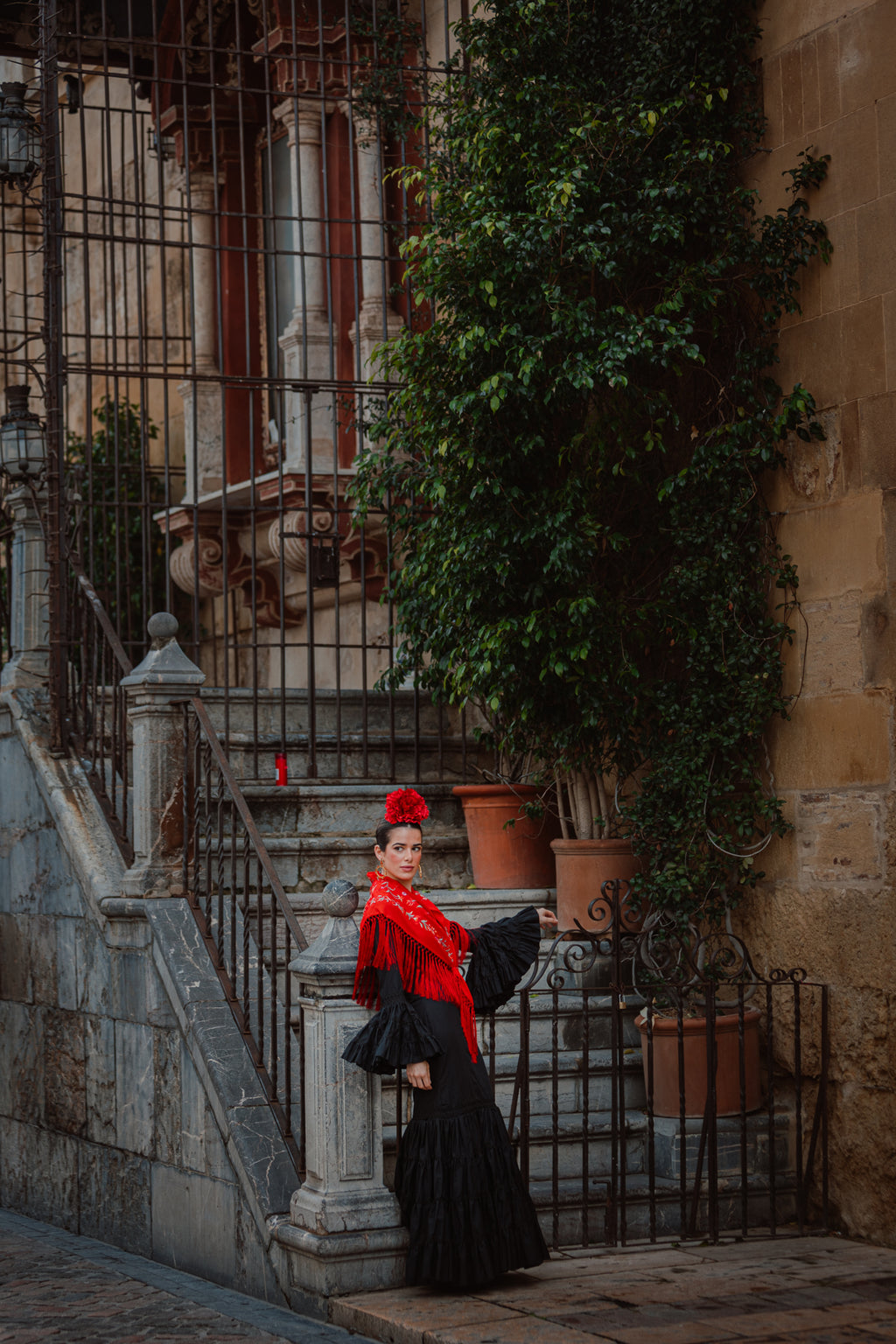 Mantoncillo Clavelines Rojo