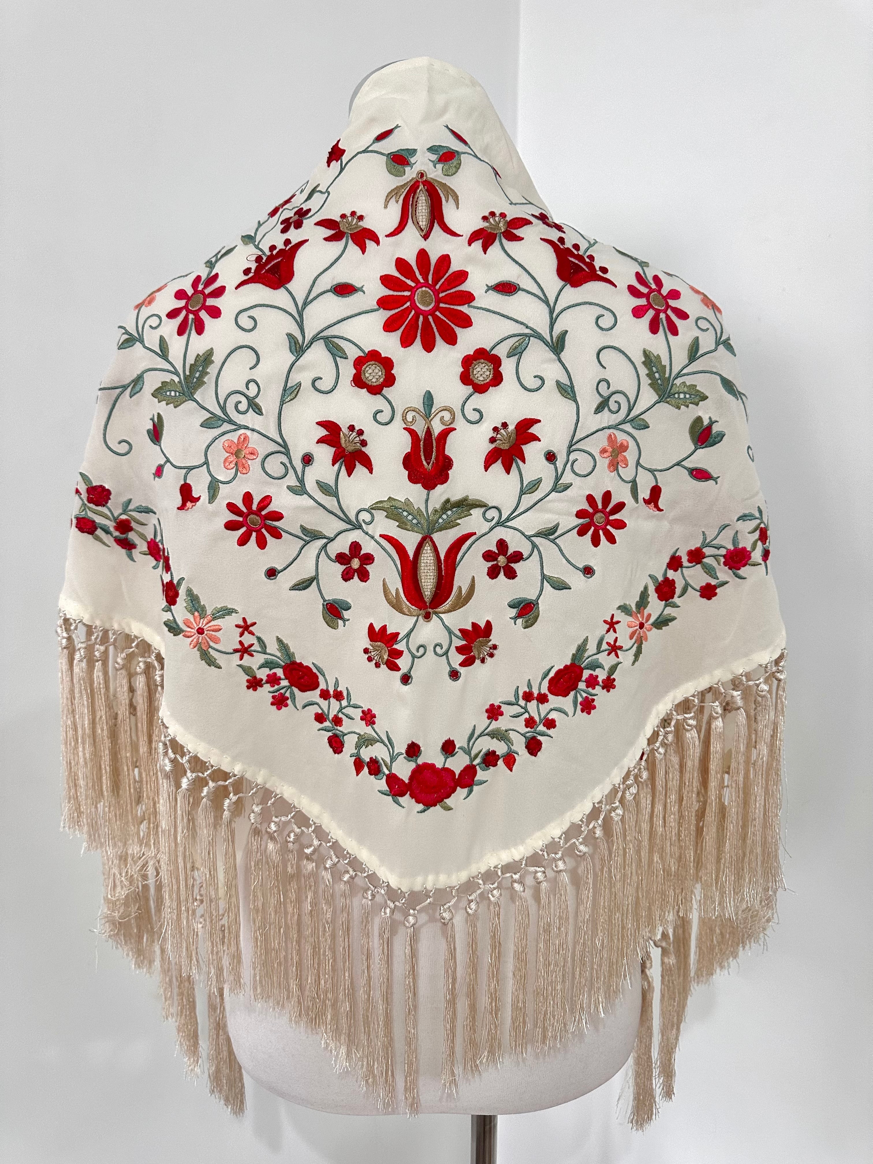 Mantoncillo Soleá Blanco Roto