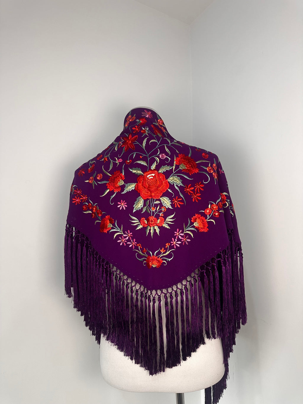 Mantoncillo Clavelines Morado