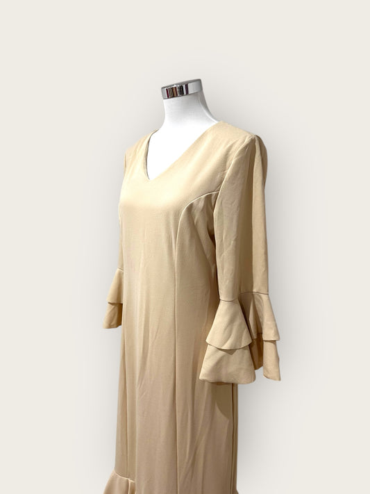 Vestido Carmela Beige