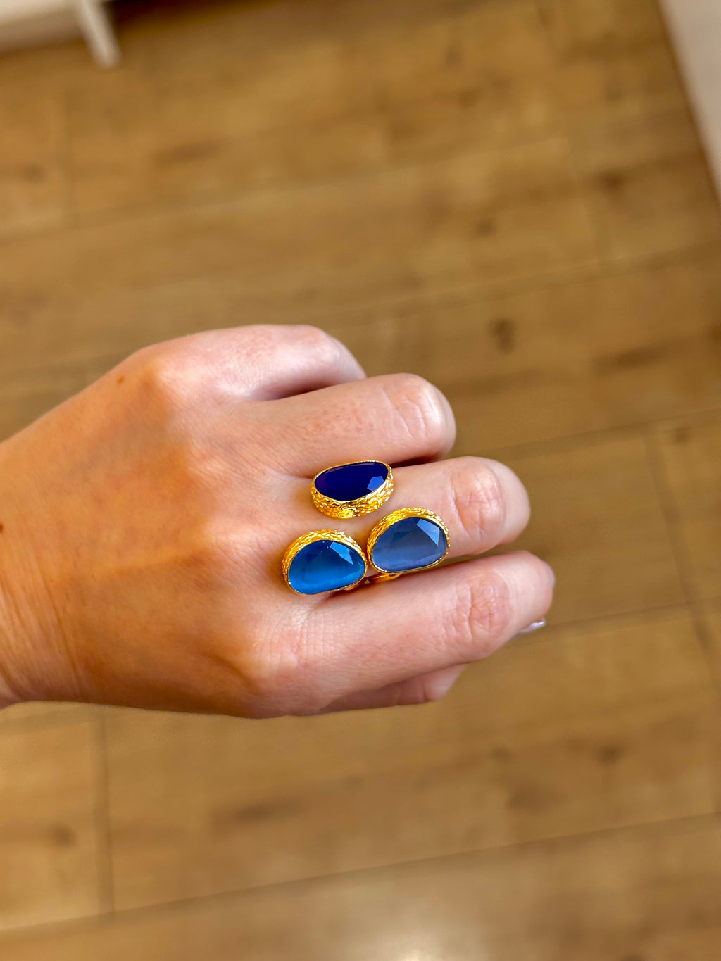 Anillo La Nuit Azules