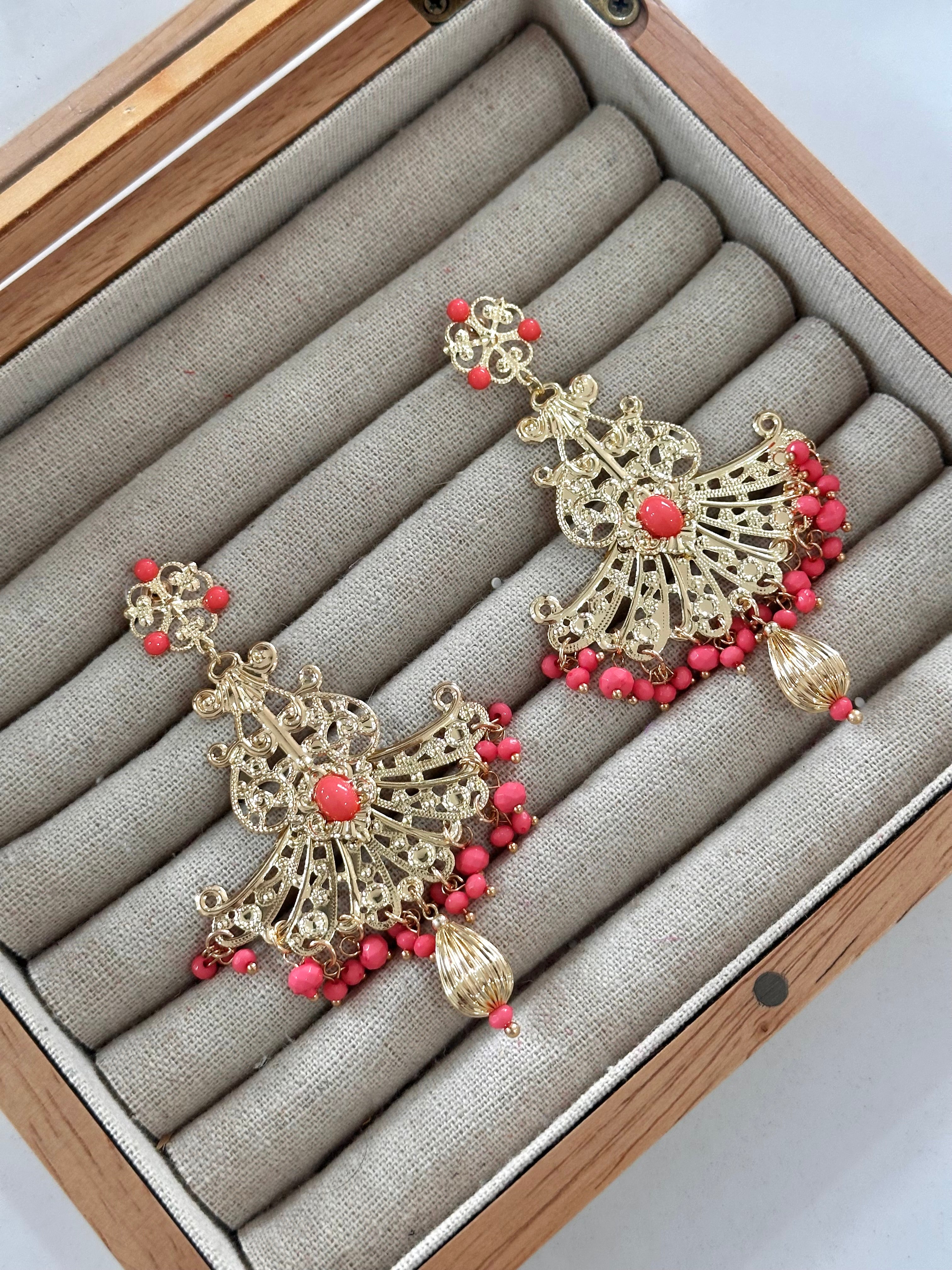 Pendientes Triana Coral