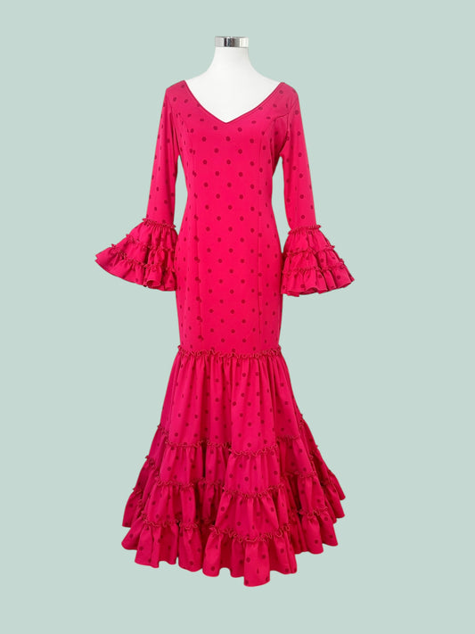 Vestido Triana Fucsia