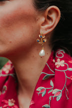 Pendientes Laurel Royal Blue