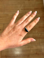 Anillo Afrodita negro