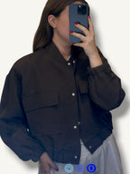 Bomber Marrón Oversize