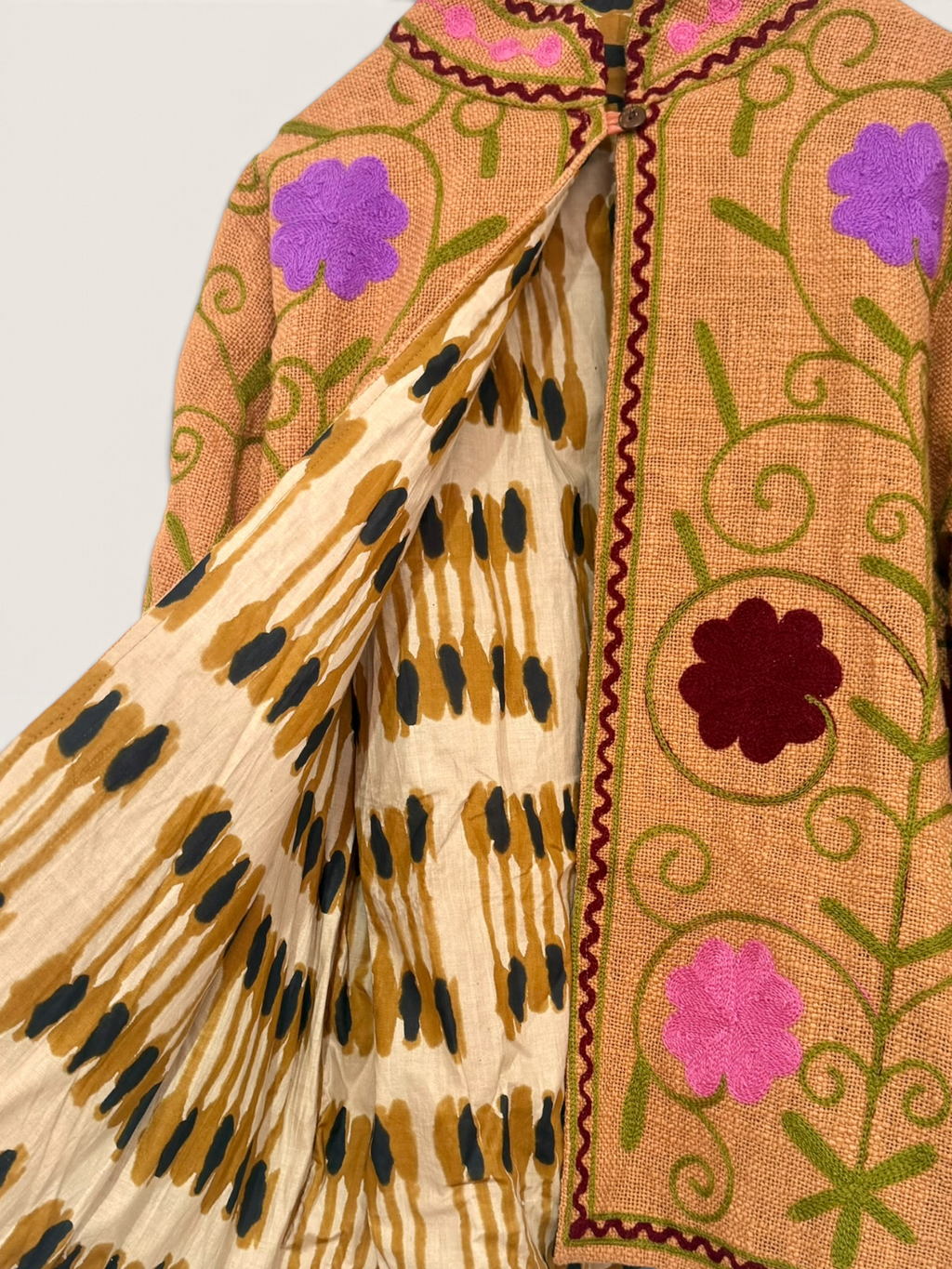 Chaqueta saco flora