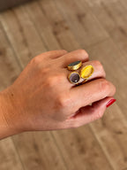 Anillo La Nuit Tricolor