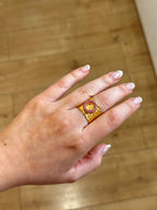 Anillo Maestranza Fucsia