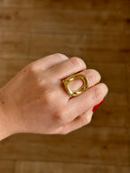 Anillo Circle Small Gold