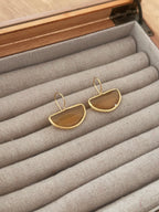 Pendientes Afrodita big tierra