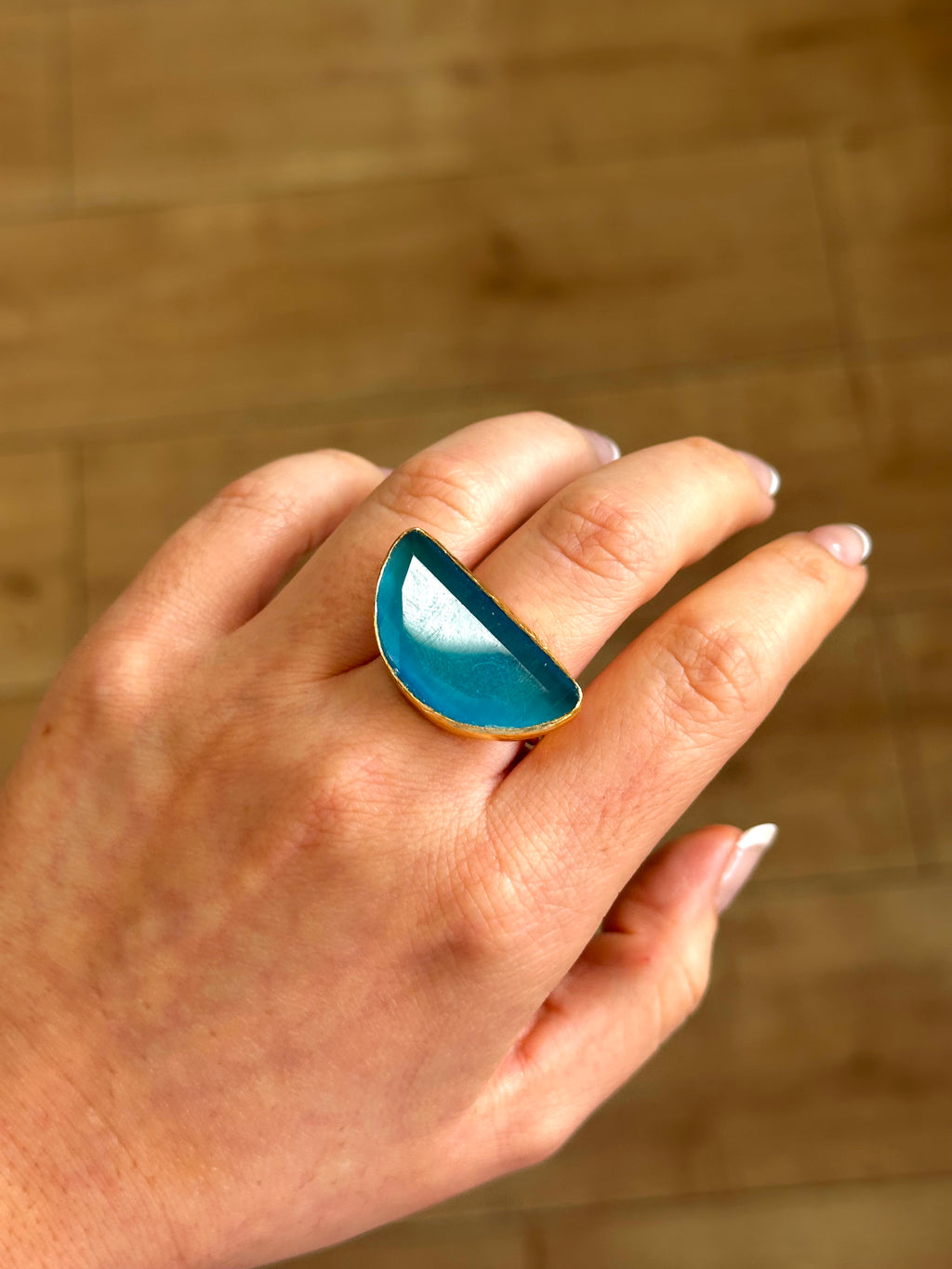 Anillo Afrodita Celeste