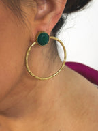 Pendientes Maestranza Verde