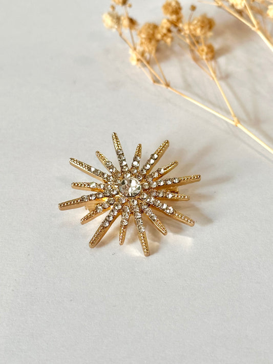 Broche estrella Cristal