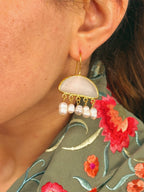 Pendientes Adamuz Blanco