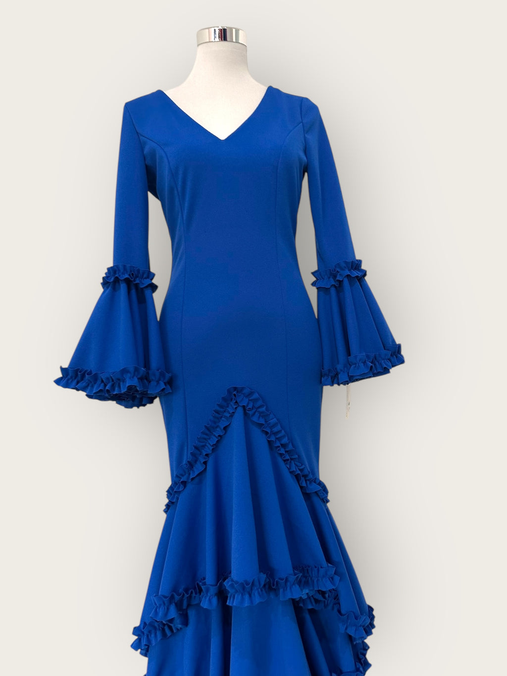 Vestido Soleá Azul Eléctrico