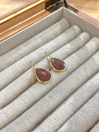 Pendiente Lágrima Amatista