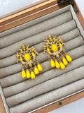 Pendientes Menina Amarillo