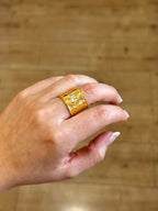 Anillo Agatha Blanco