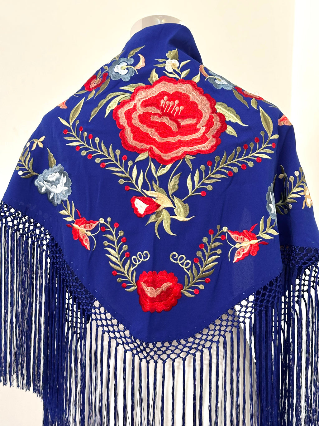 Mantoncillo Candela Azul Eléctrico