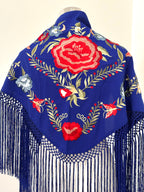 Mantoncillo Candela Azul Eléctrico