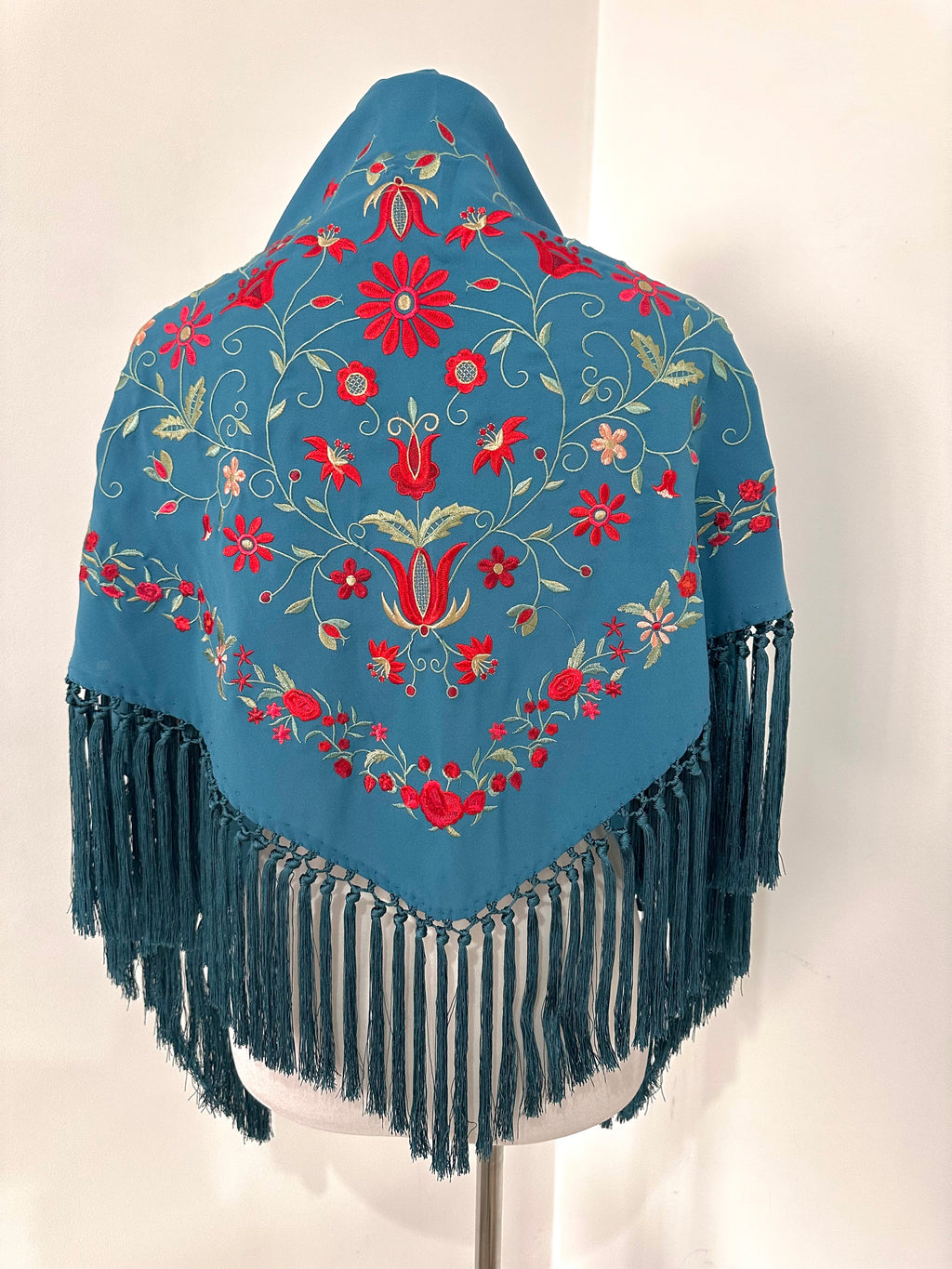 Mantoncillo Soleá Azul Petróleo