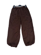 Pantalón Satinado bombacho Marrón