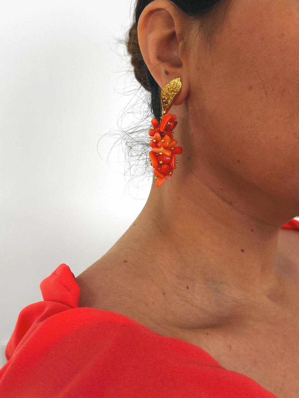 Pendientes Rocío Corales