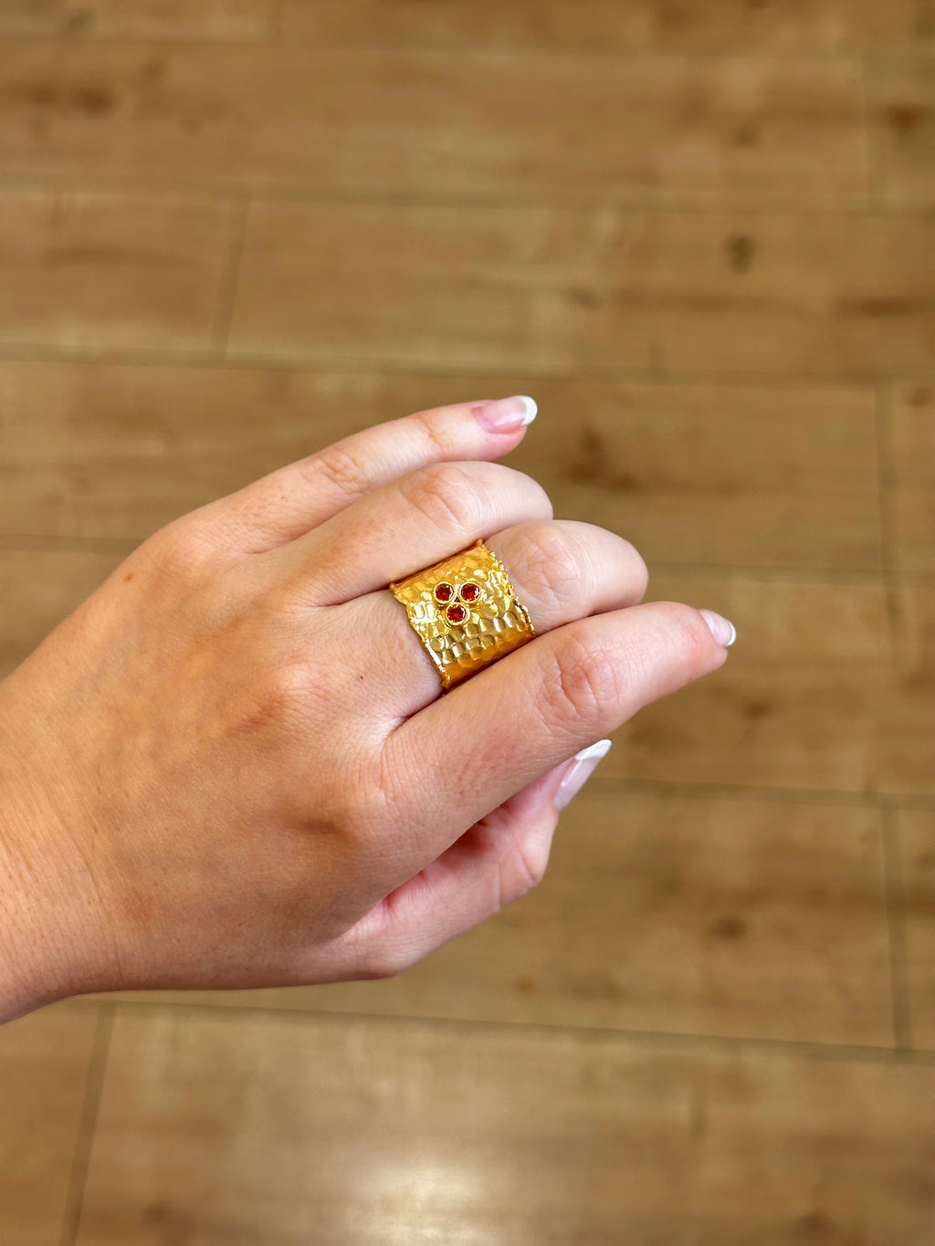 Anillo Agatha Naranja