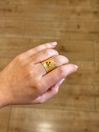 Anillo Agatha Naranja