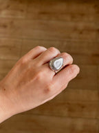 Anillo Lágrima Silver