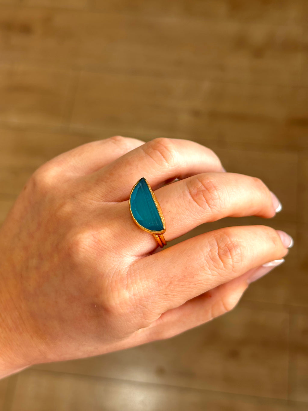 Anillo Afrodita Celeste