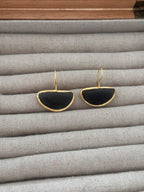 Pendientes Afrodita big negros