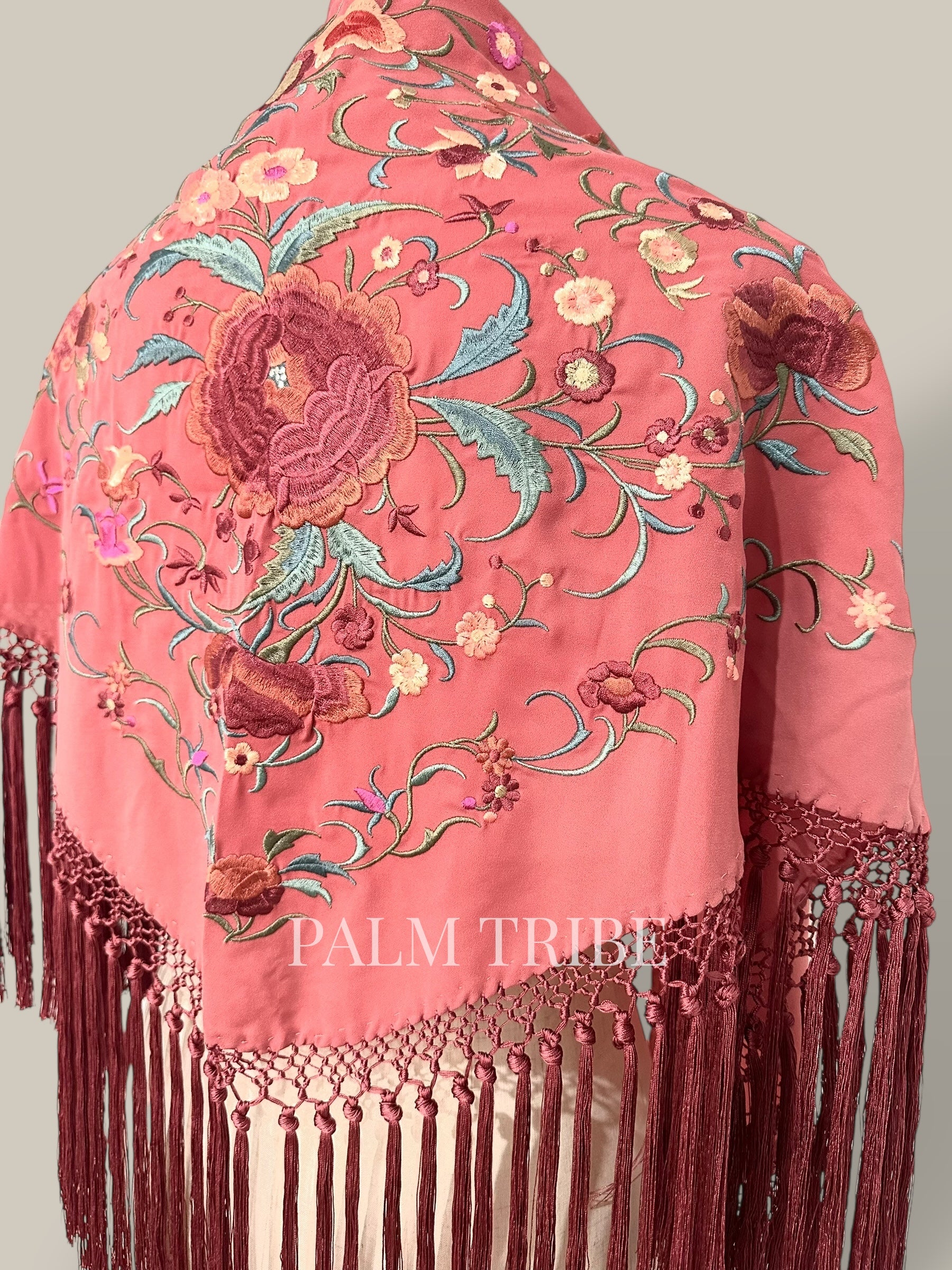 Mantoncillo Jaleo Rosa empolvado con rosados
