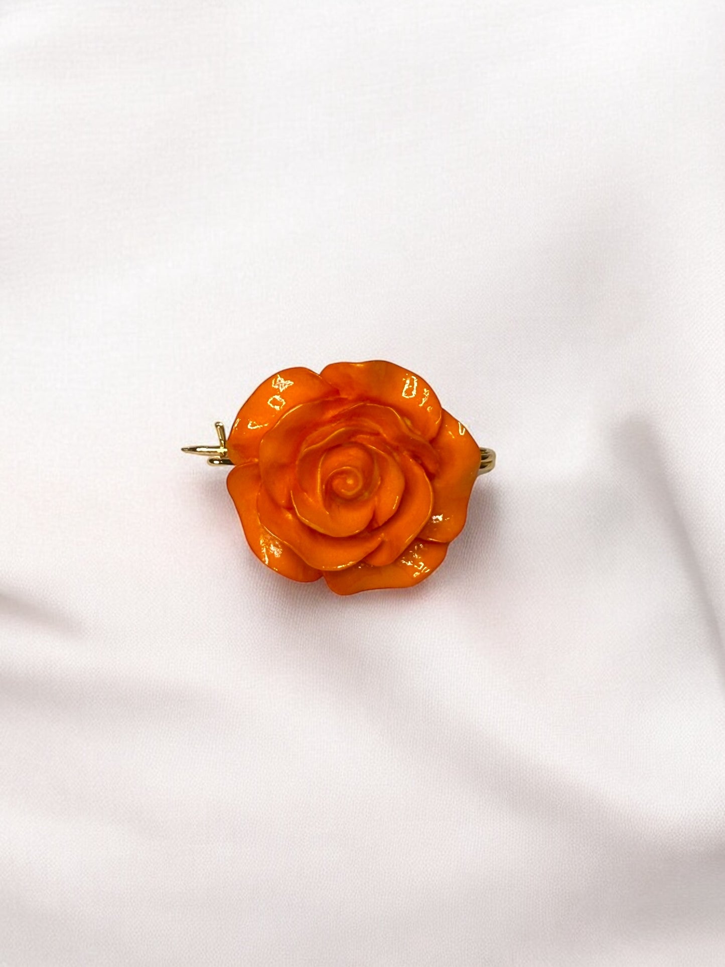 Broche Julieta Naranja