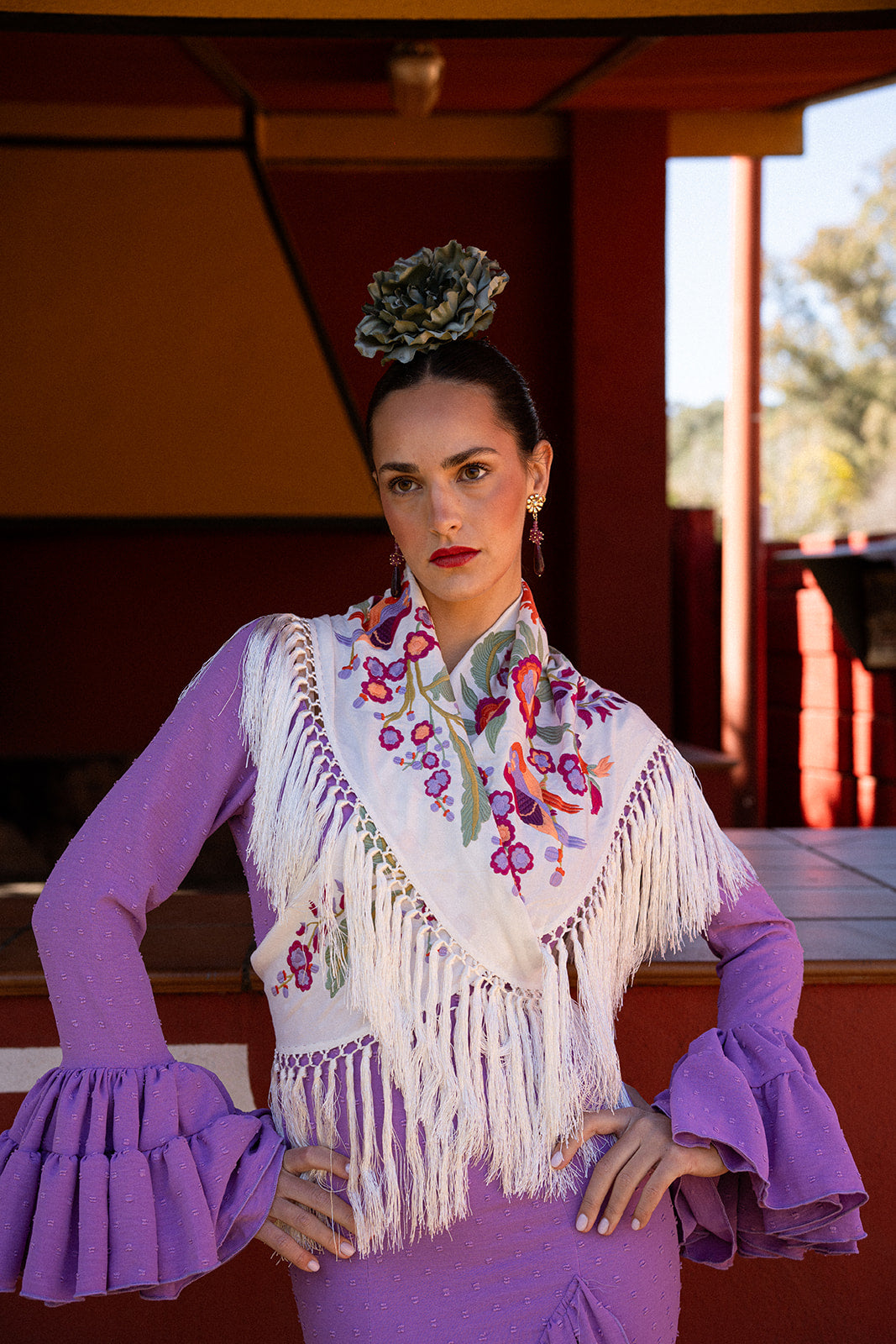 Mantoncillo Papagayo blanco