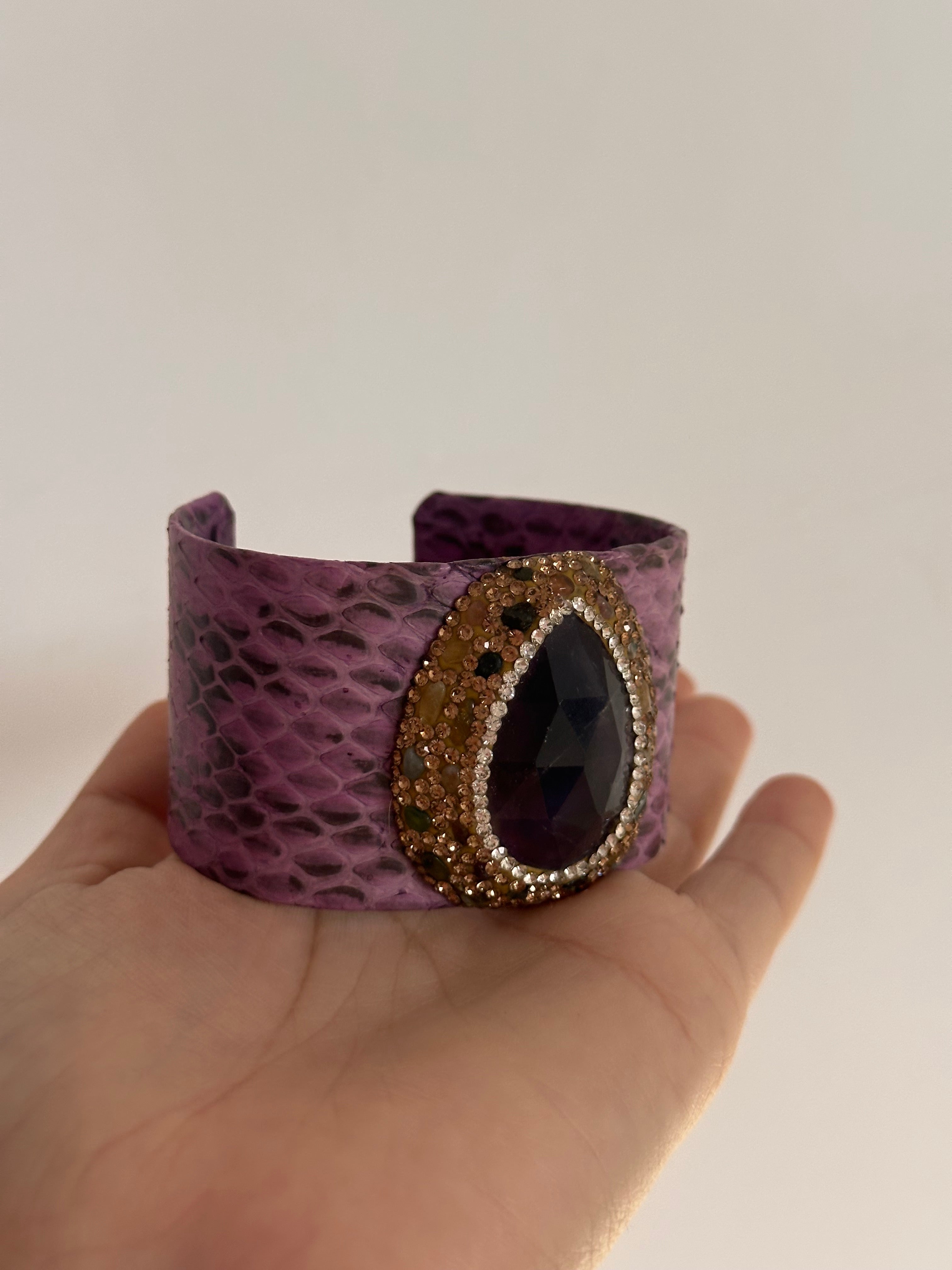 Brazalete Manhattan Amatista