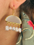 Pendientes Adamuz Blanco