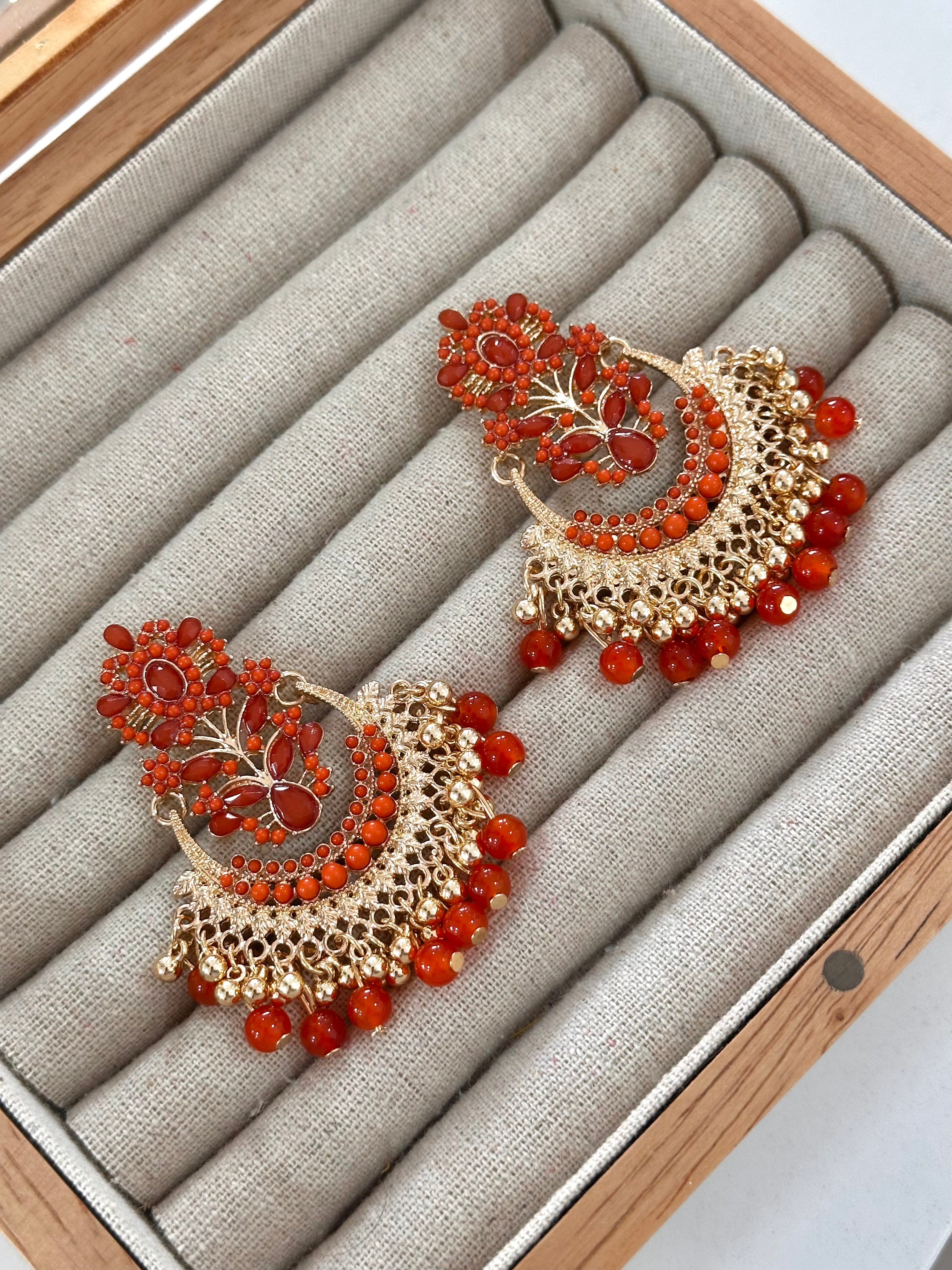 Pendientes Tailandia Teja