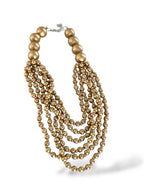 Collar Madera Dorado