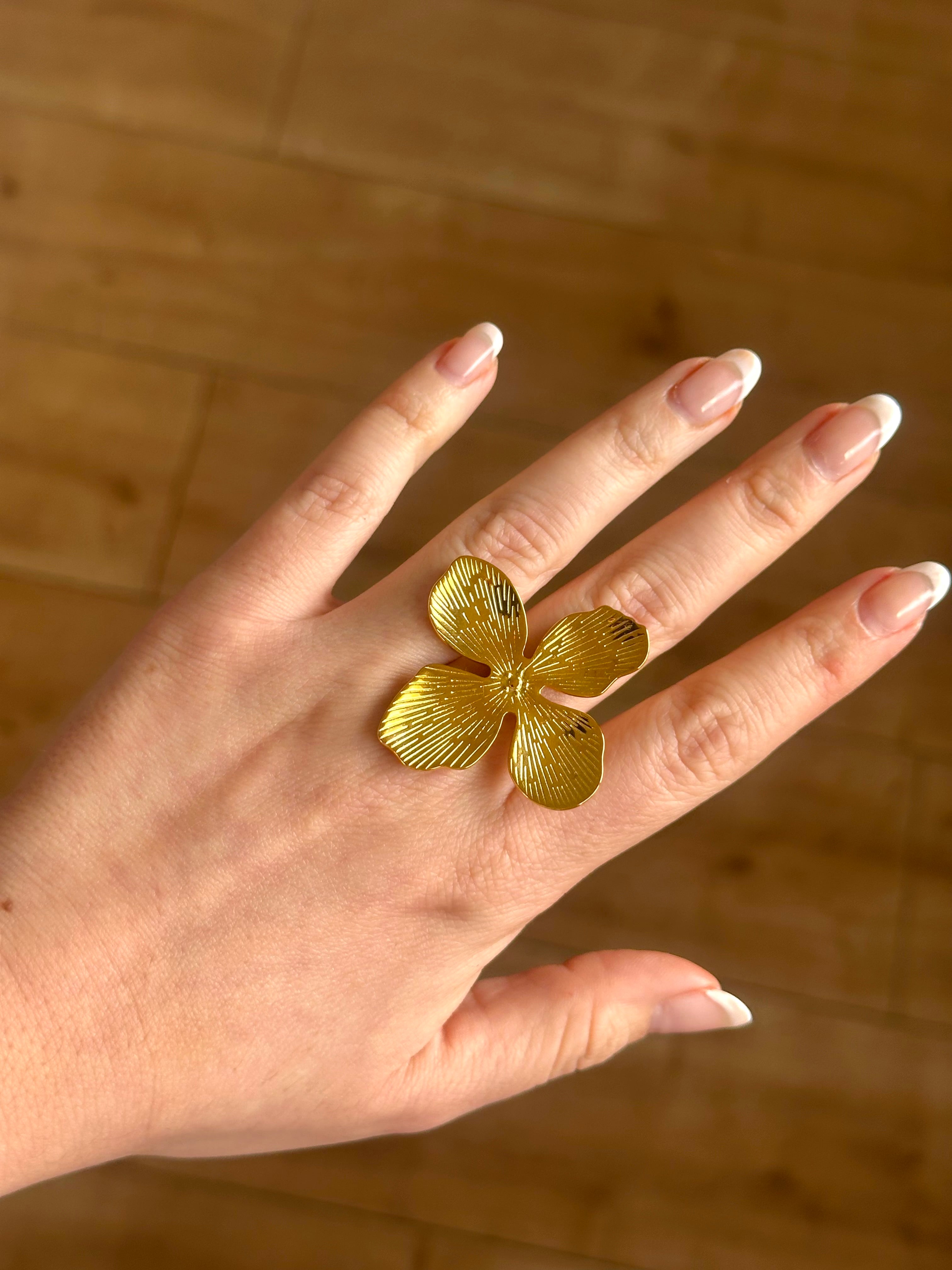 Anillo Flor Maxi