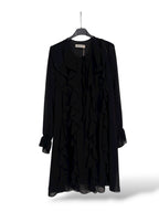 Vestido Chorreras negro