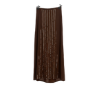 Falda Lentejuelas Marrón