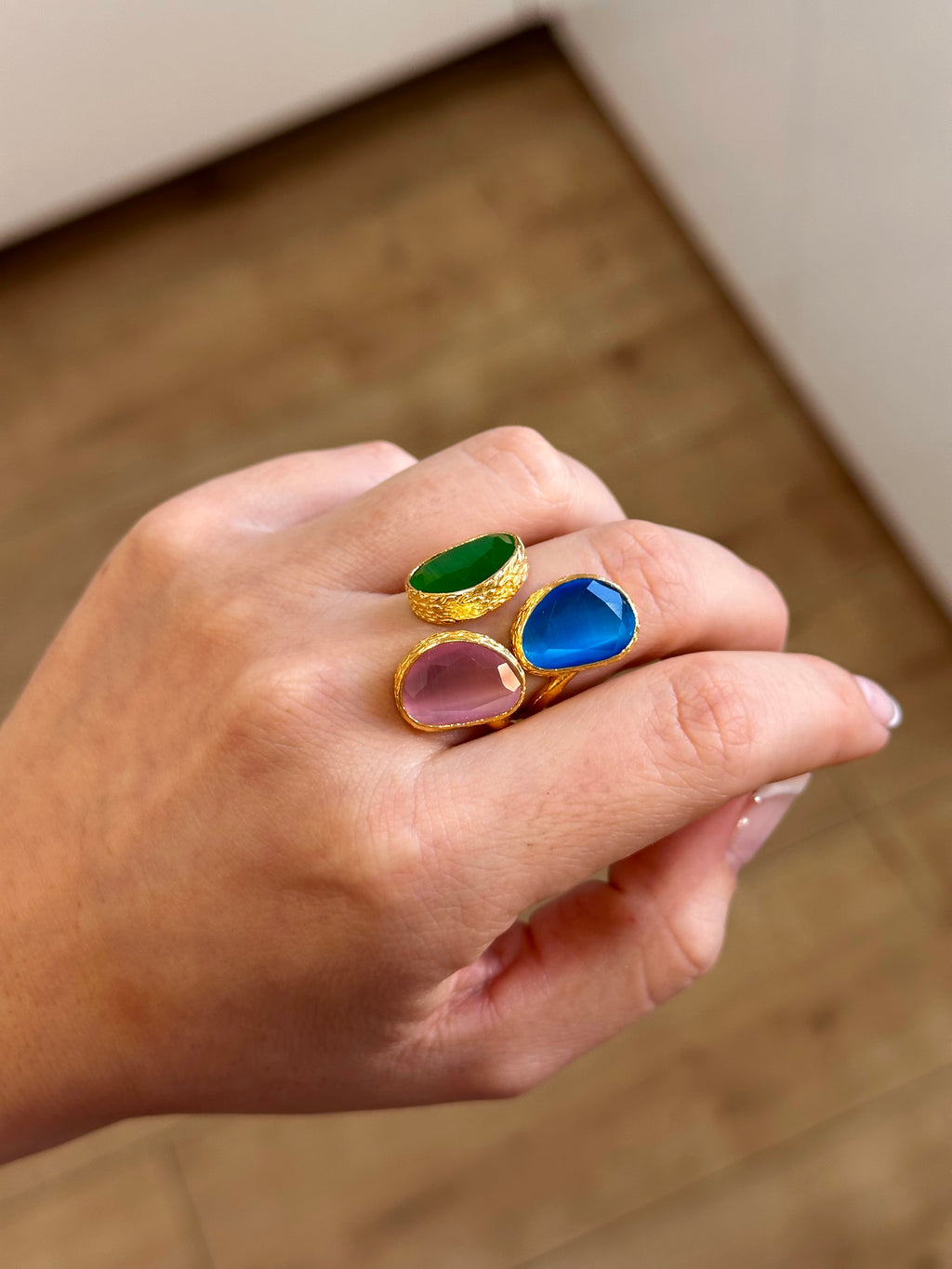 Anillo La Nuit Tricolor