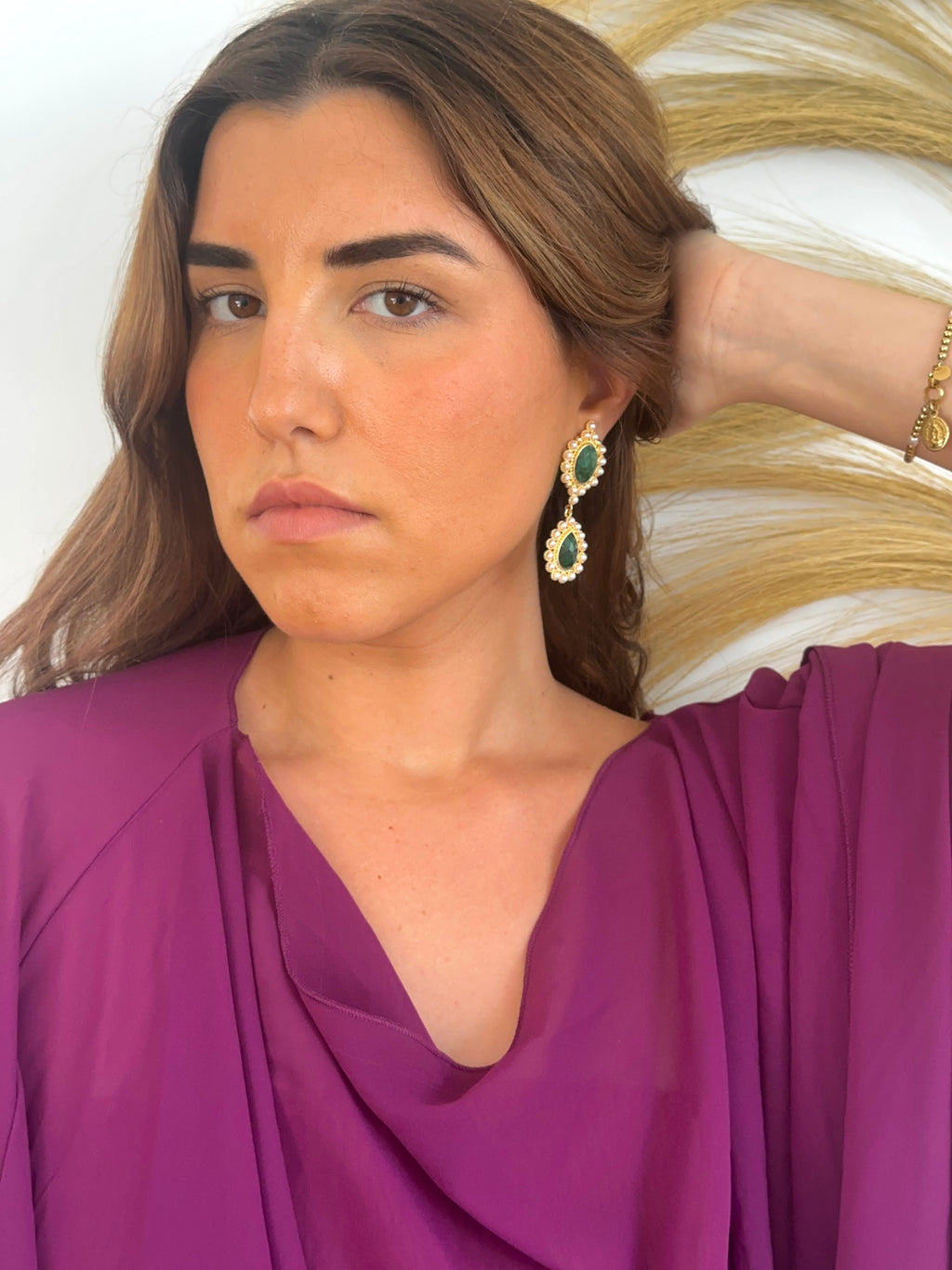 Pendientes Casablanca