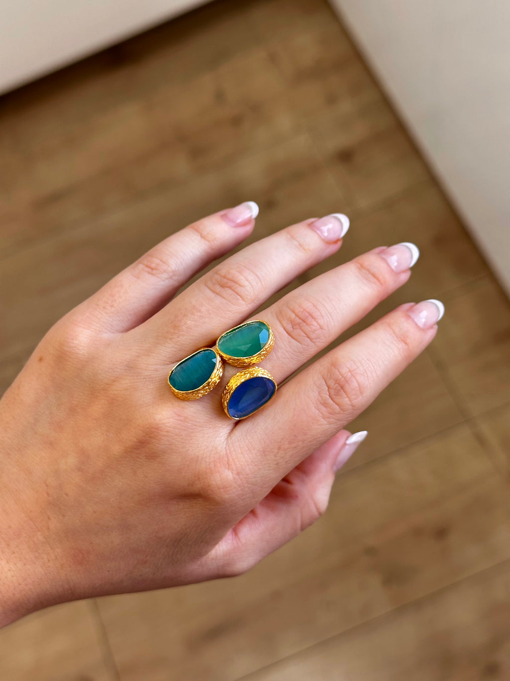 Anillo La Nuit Azules