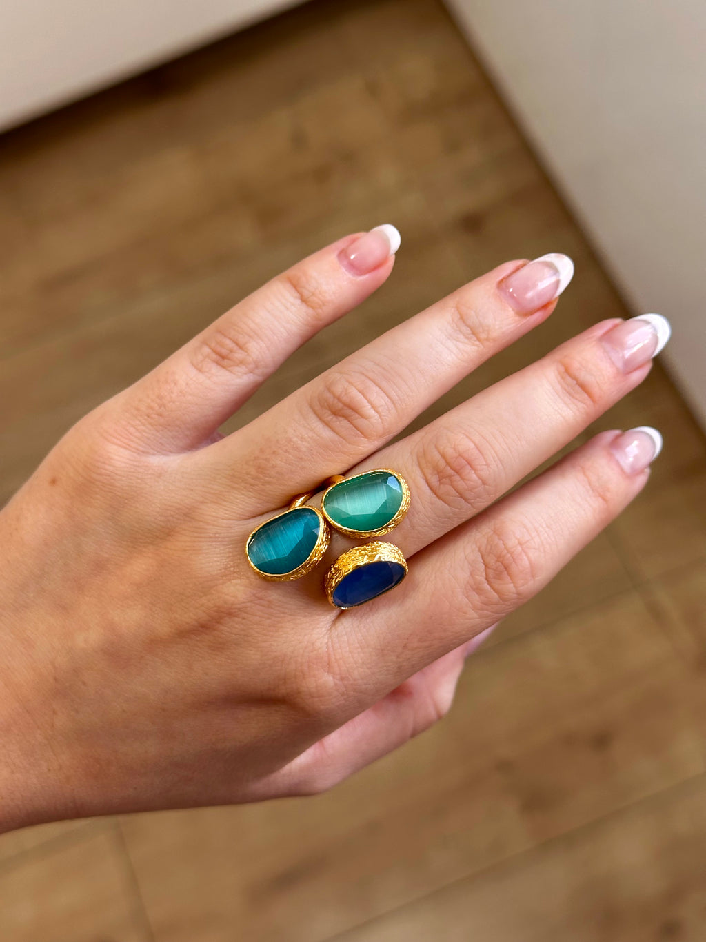 Anillo La Nuit Azules