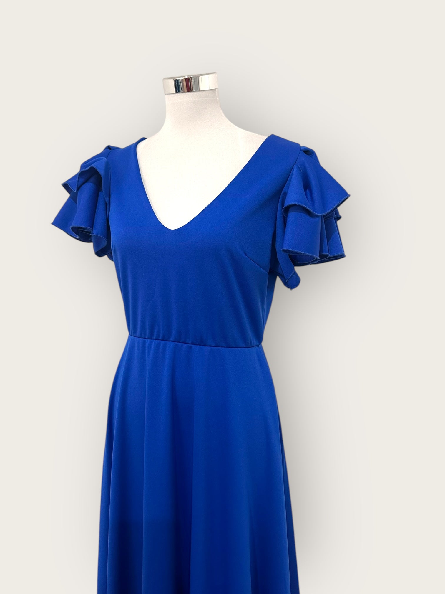 Bata Amapola Azul Eléctrico