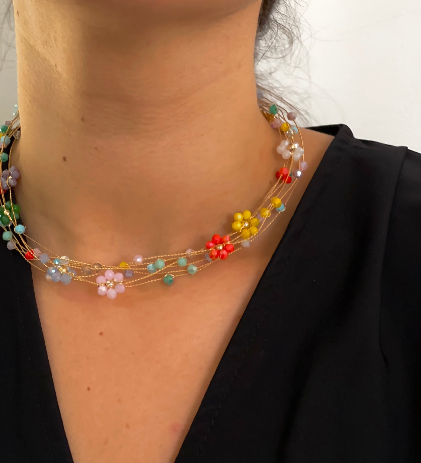 Collar Margaritas Multicolor