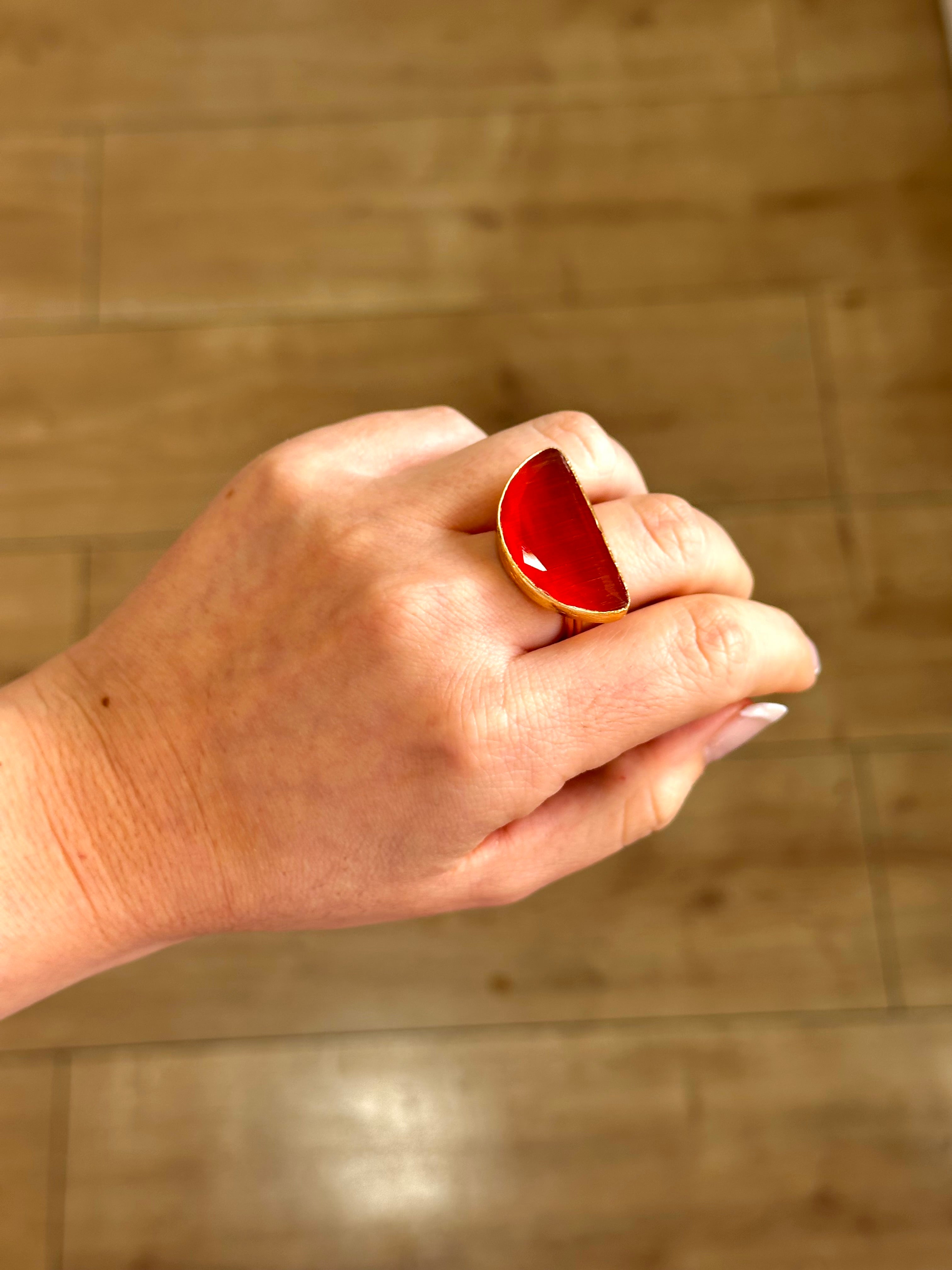 Anillo Afrodita Naranja